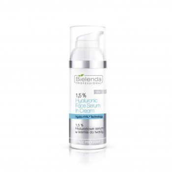 BIELENDA 1,5 % HIALURONOWE SERUM W KREMIE DO TWARZY 50g